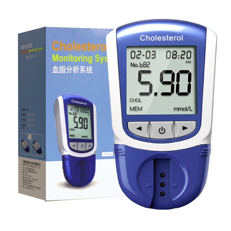 艾科血脂检测仪家用医全自动高血脂分析仪总胆固醇甘油三酯测试仪