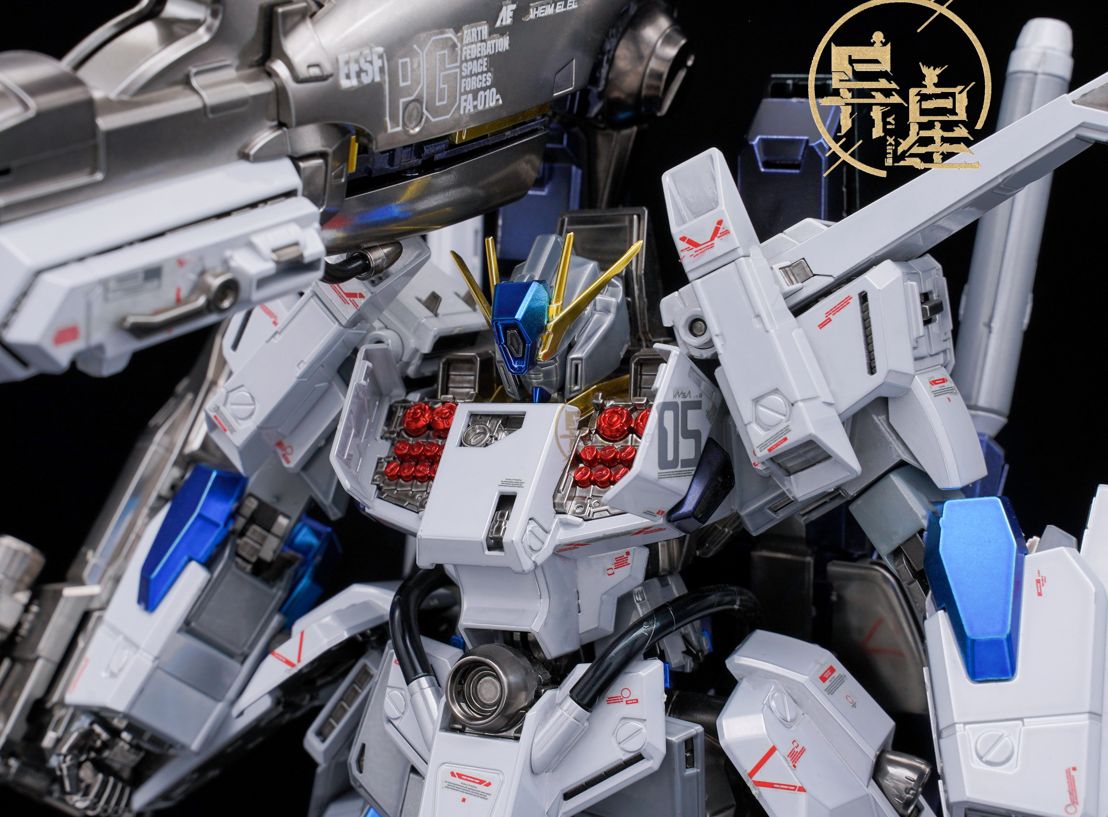 电镀高达 万代 zz高达 fazz fazz钛电镀版 mg卡版 异星电镀 - 痕风的