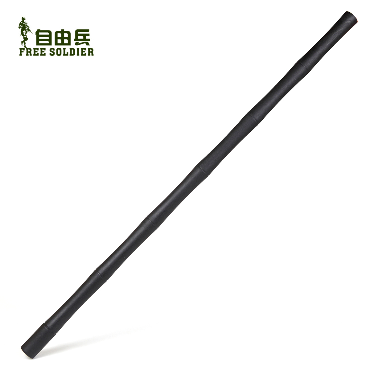 自由兵多功能应急短棍防爆武术拐棍防滑防身训练武器户外登山手杖