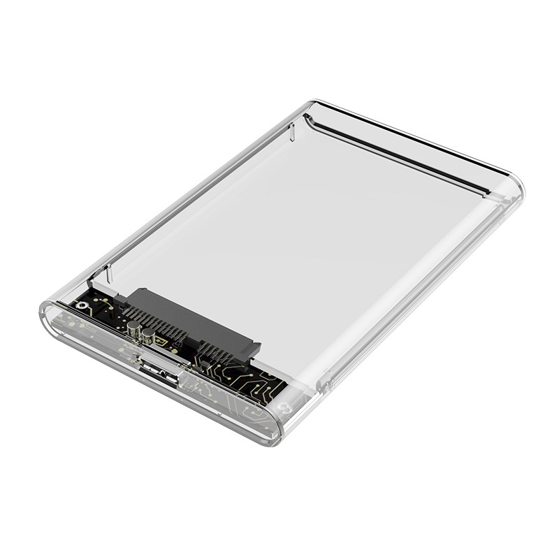 透明移动硬盘盒外壳usb3.0外置机械2.5英寸笔记本固态外接硬盘盒