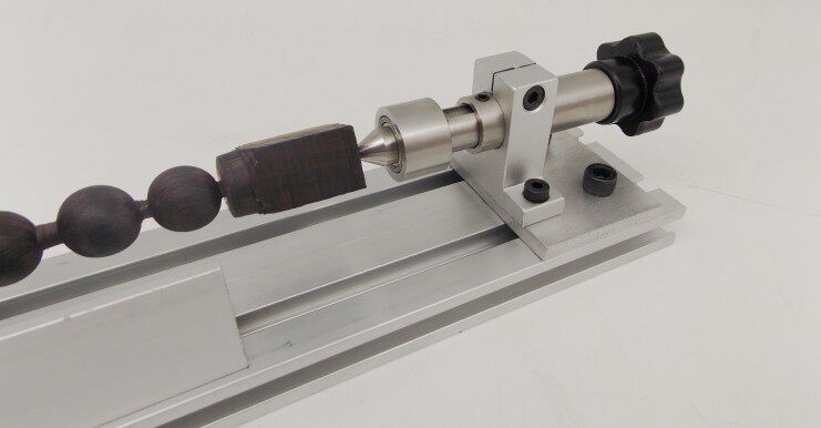 合金金属开孔器梅花木工车床配件自制简易尾座顶针旋转扩孔钻