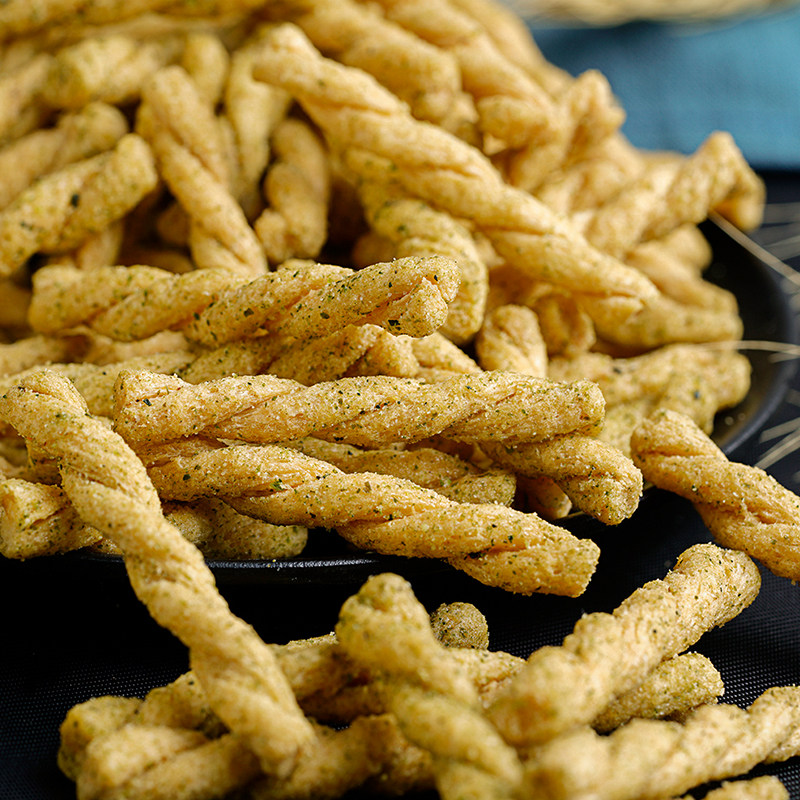 手工杂粮小麻花零食网红小吃歪陕西西安特产1000g袋装散装整箱咪-mc