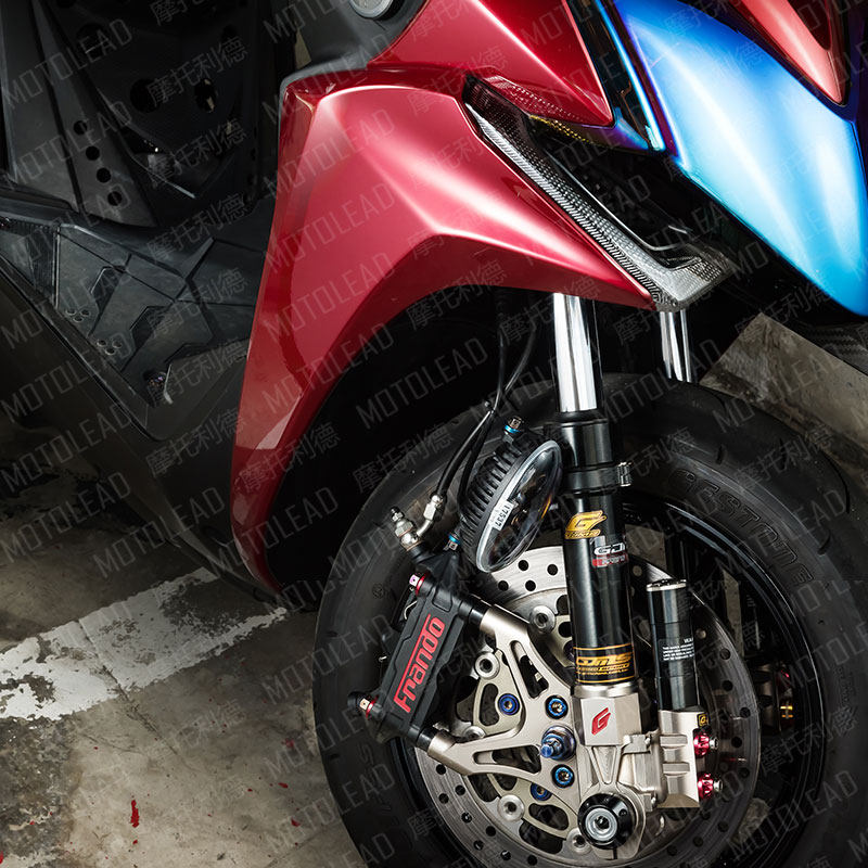 frando车力屋卡钳转接码适合光阳赛艇250abs赛艇300abs