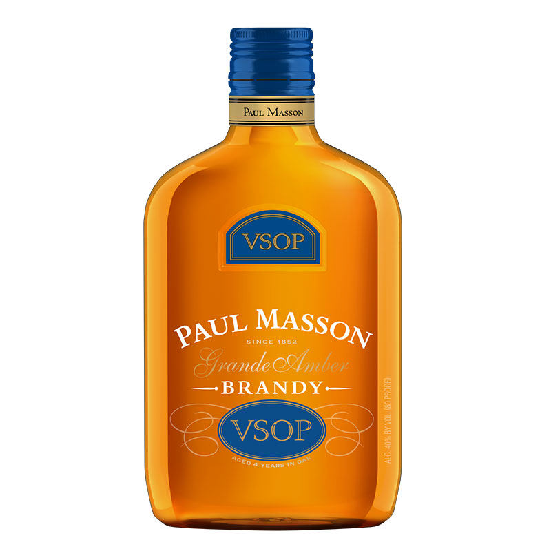 白兰地保罗梅森美国原装进口洋酒vsop小瓶烈酒40度白兰地
