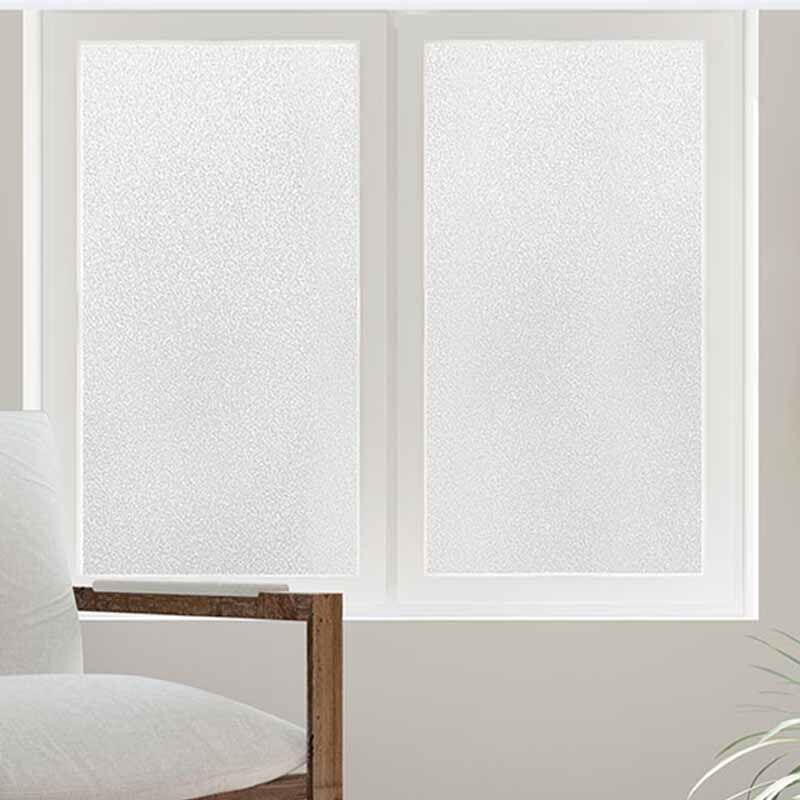 玻璃贴纸免胶磨砂透光不透明浴室卫生间走光遮阳瓷砖