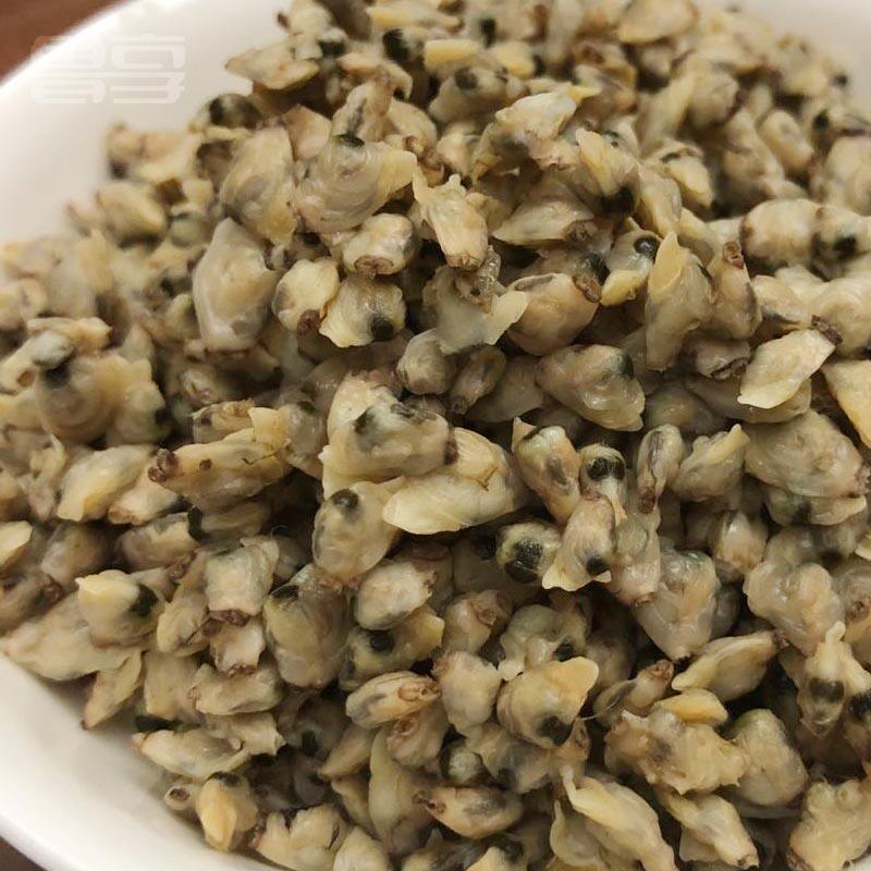 潮汕红肉米250克新鲜蚬肉鱼饭杂咸薄壳米非海瓜子其它