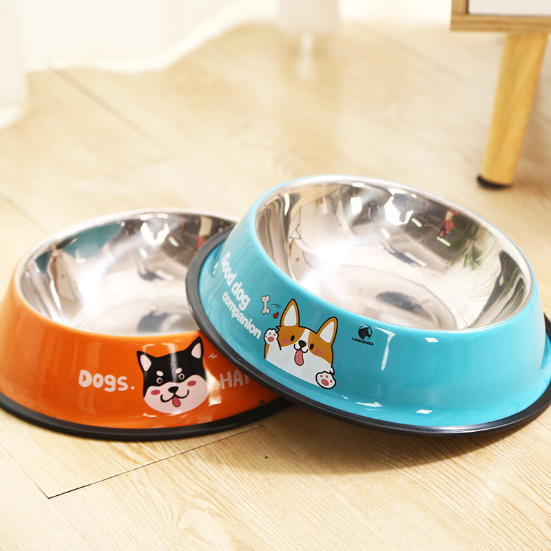 狗碗打翻食盆小型大型犬饭盆狗粮饭碗大号水碗碗