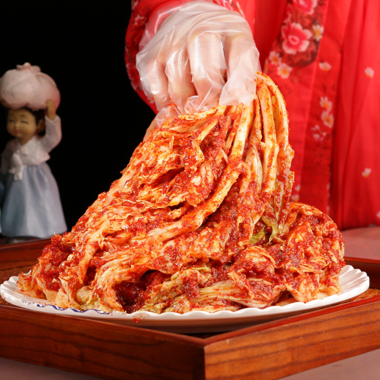 咸口白菜朝鲜族咸辣口泡菜韩式下饭饭菜小袋袋装腌制