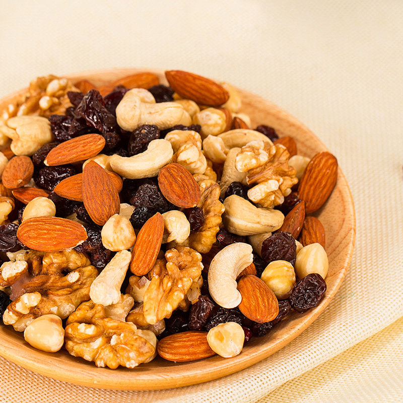 果果先森每日坚果750g果仁炒货混合干果蜜饯混合坚果
