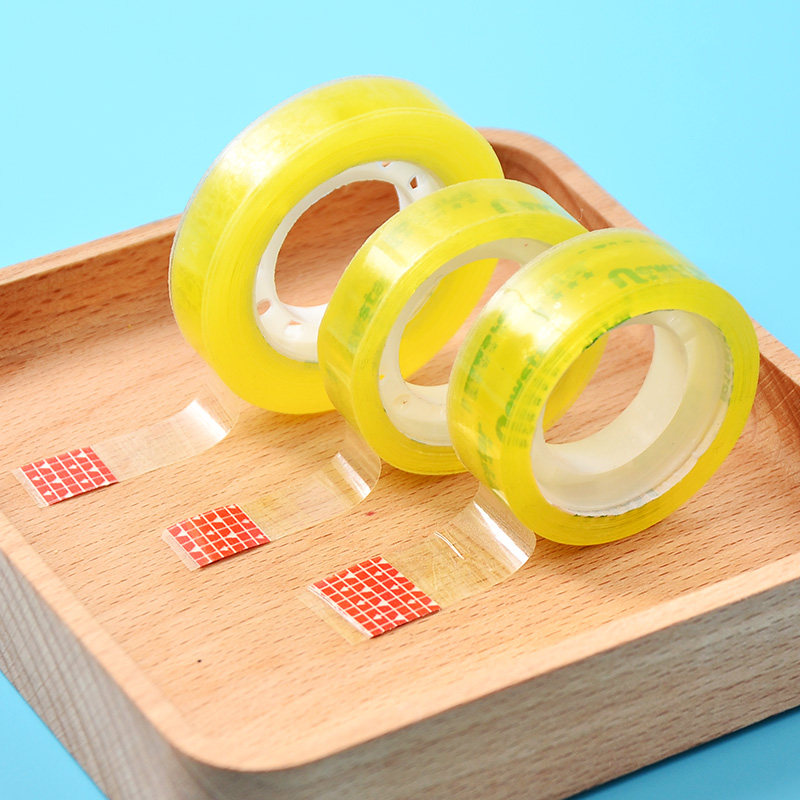 胶带透明胶透明胶布10cm办公文具特粘型15cm特价胶带