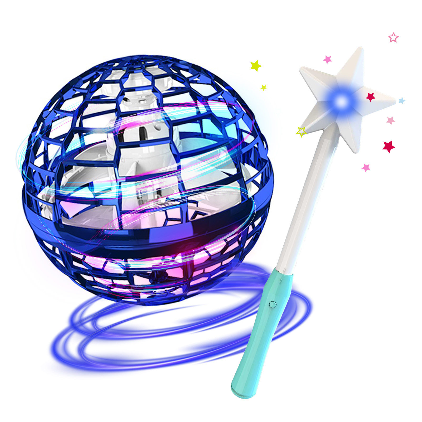 神奇飞行球炫神器智能感应魔术回旋悬浮指尖创意