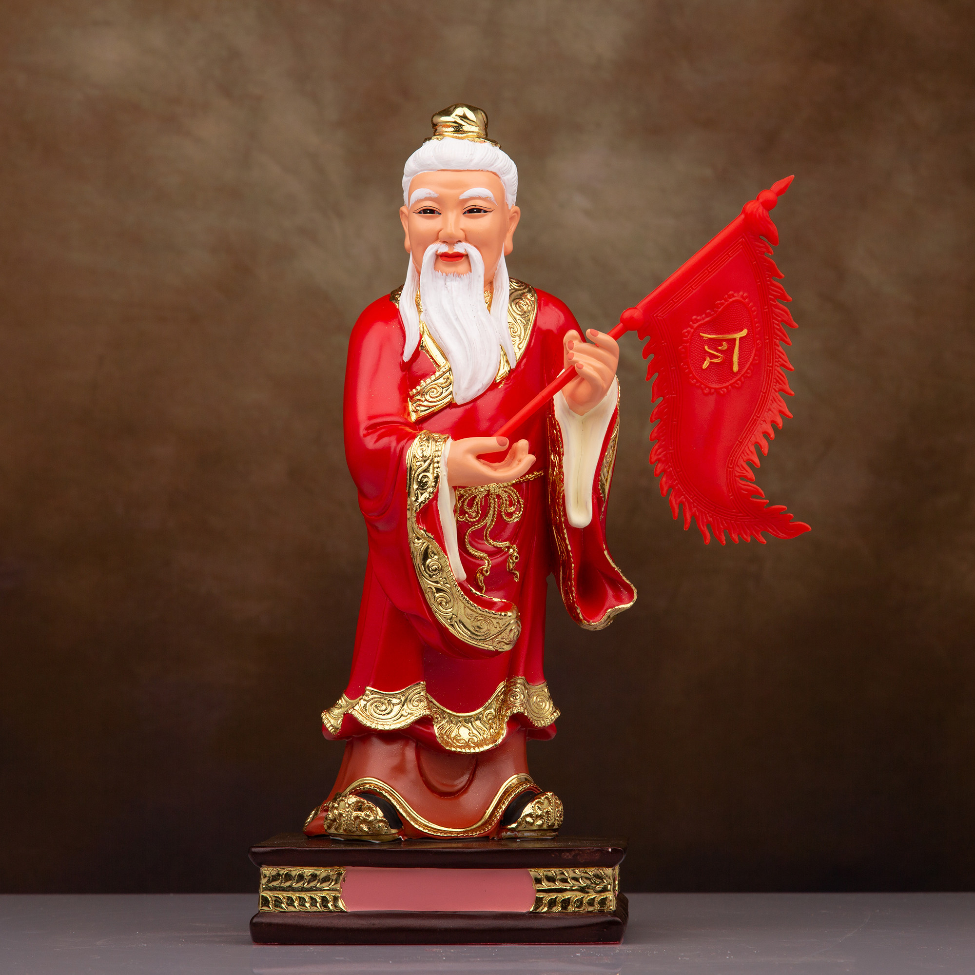 周公桃花神像玄天上帝左右护法女仙姑娘家居装饰摆件