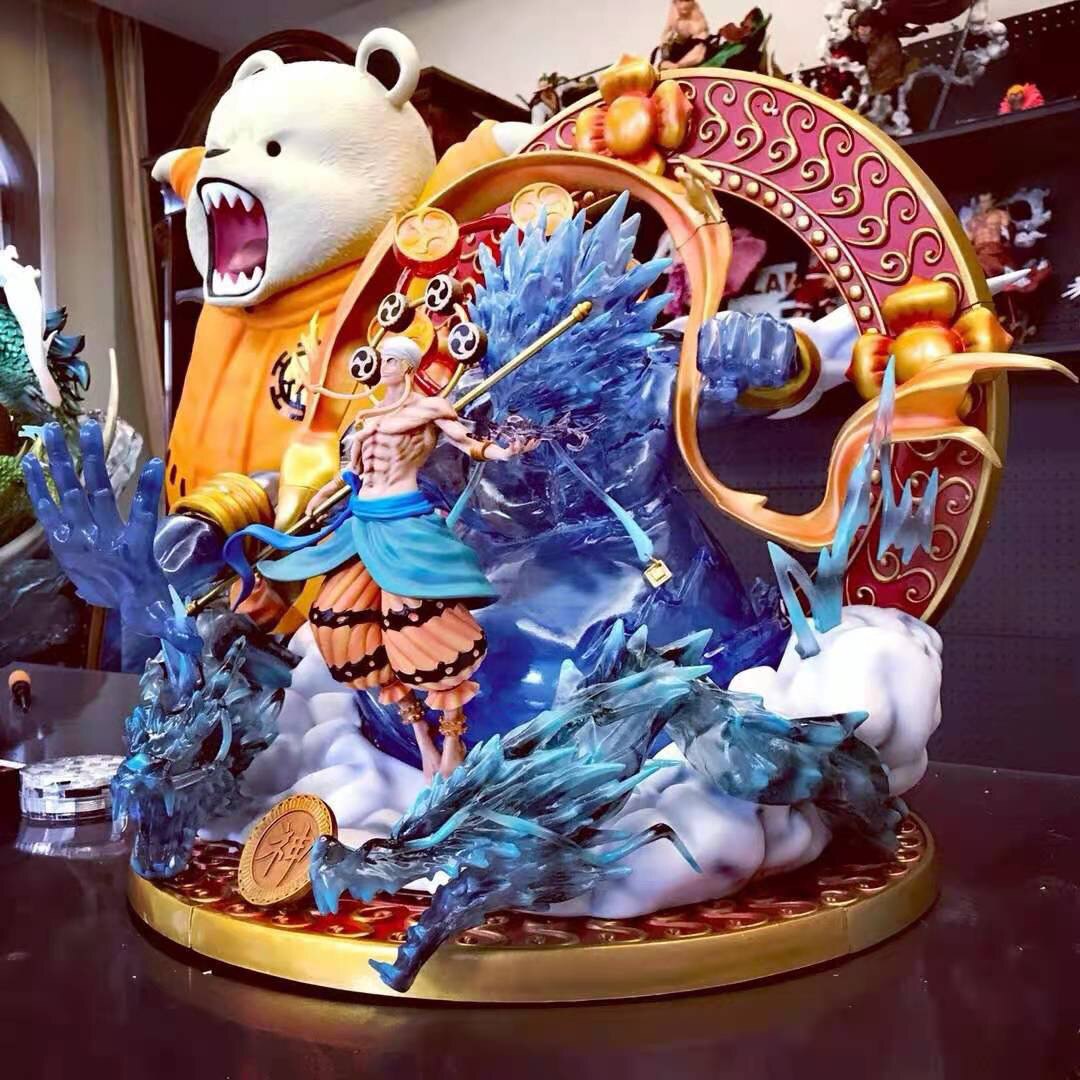 海贼王gk雷神艾尼路可发光大型超大手办静态手办