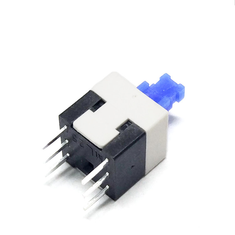 8*8mm 自锁开关 按钮开关 六脚(10只)