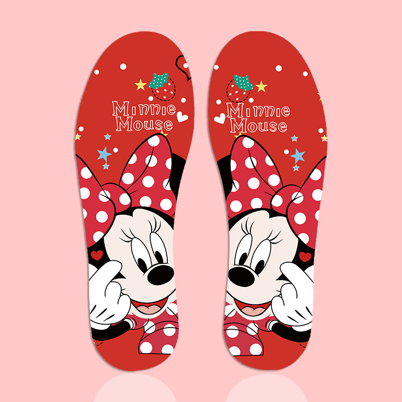 可爱吸汗小孩女童男女回弹减震防臭透气卡通鞋垫