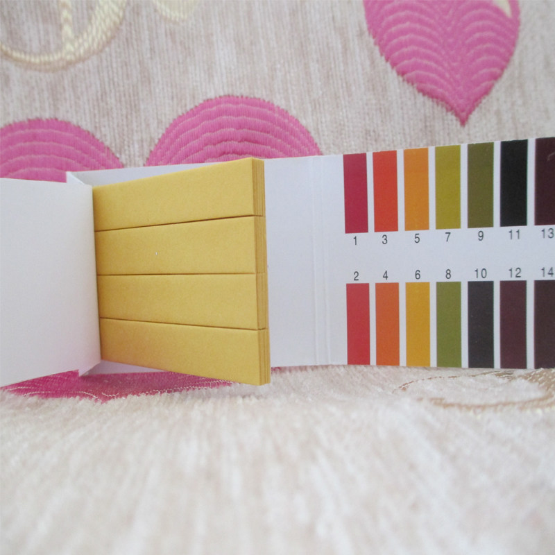 ph试纸测水酸碱度家用羊水人体水族化妆品精密广泛试纸ph1-14