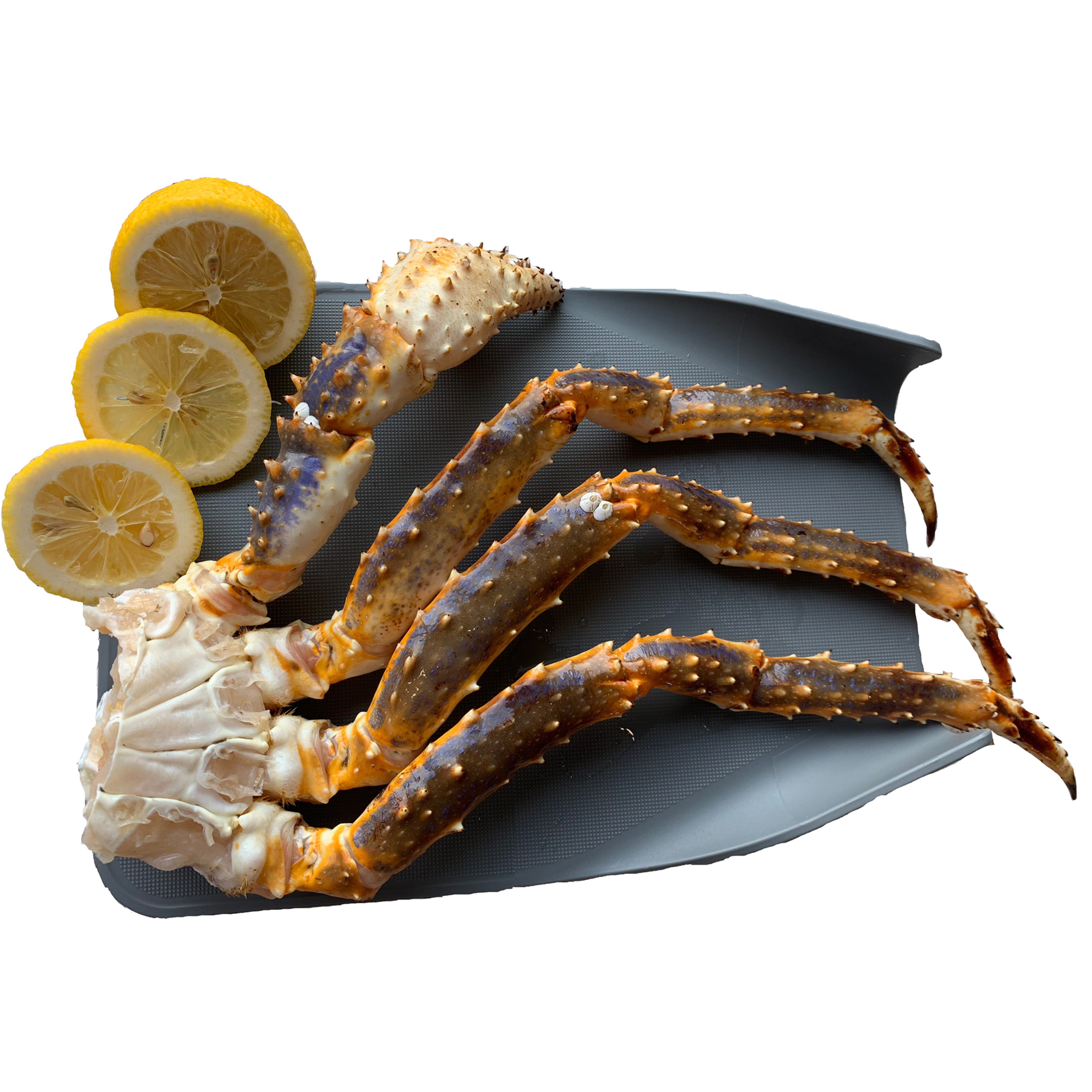 帝王生冻腿脚螃蟹鲜活鲜冻长脚皇帝蟹黄黄金帝王蟹