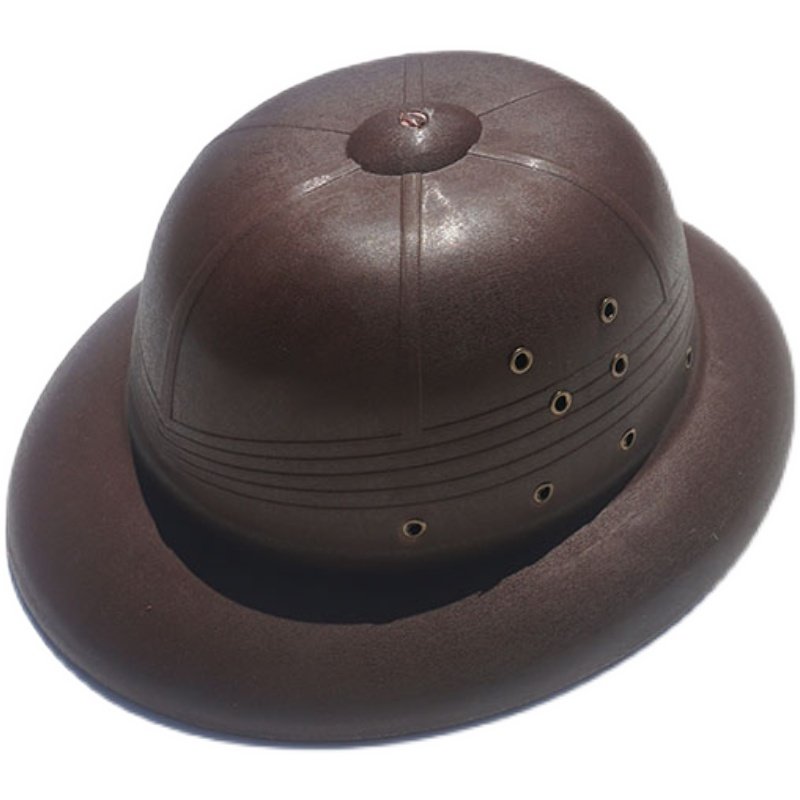 夏季塑料头盔考克礼帽农民工安全帽防水防雨邮差帽子