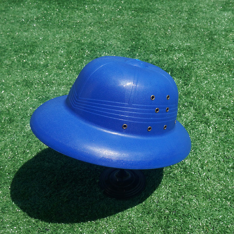 夏季塑料头盔考克礼帽农民工安全帽防水防雨邮差帽子