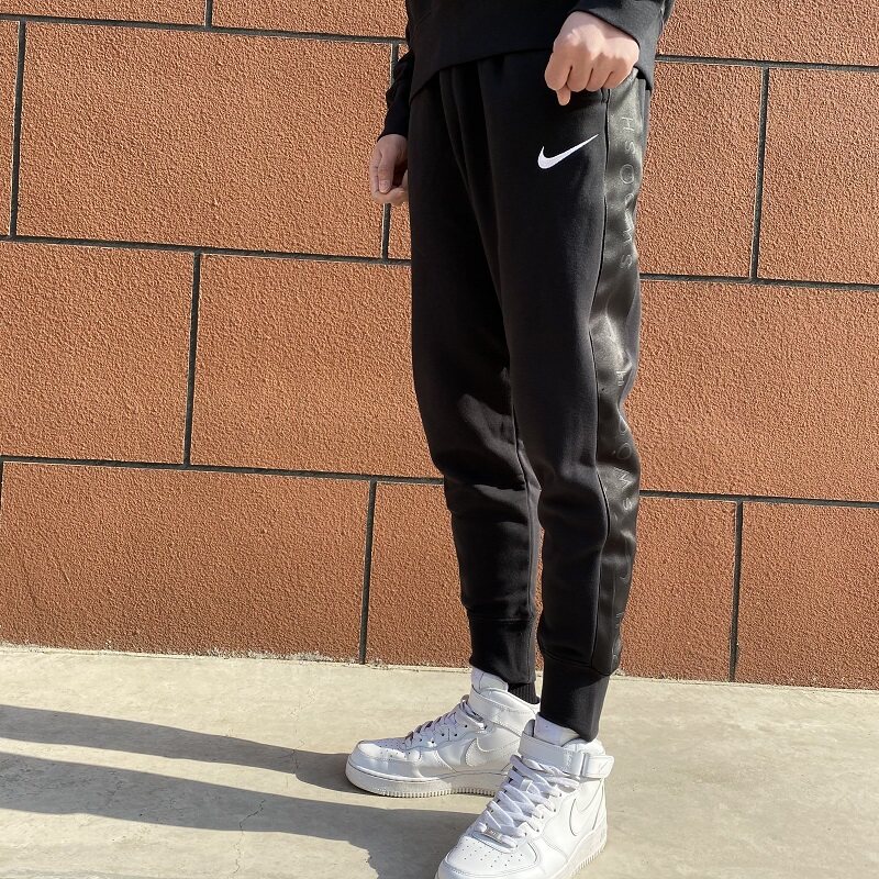 nike耐克男裤2021冬季新款跑步运动宽松休闲裤运动长裤