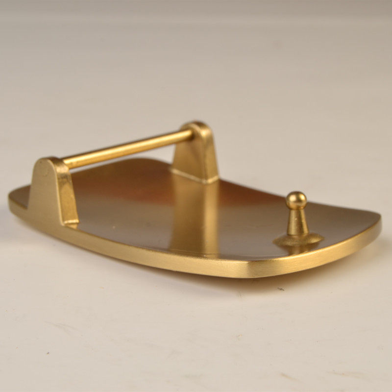 皮带扣头腰带带头黄铜男士皮带扣板扣板式男款皮带扣