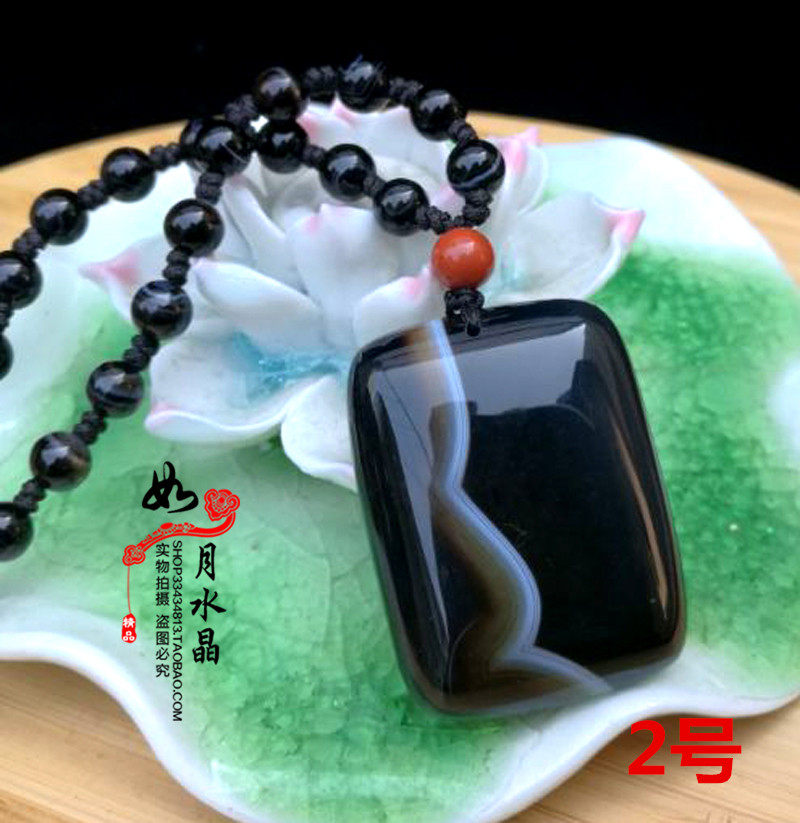 天然红竹石影子石平安无事吊坠男士礼品23号项坠