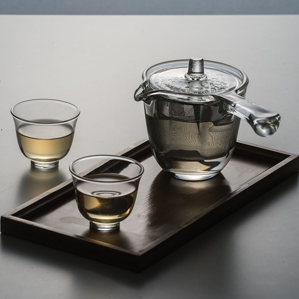 一屋窑日式茶具手工加厚急须玻璃功夫泡茶不锈钢茶壶
