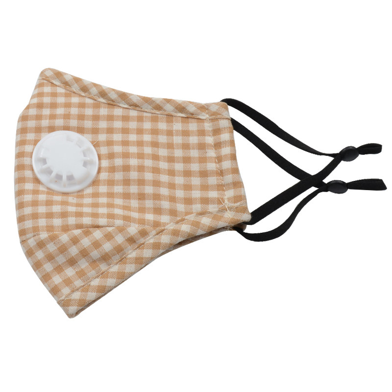 纯棉成人口罩呼吸阀防护现货水洗瘦脸时尚独立口罩