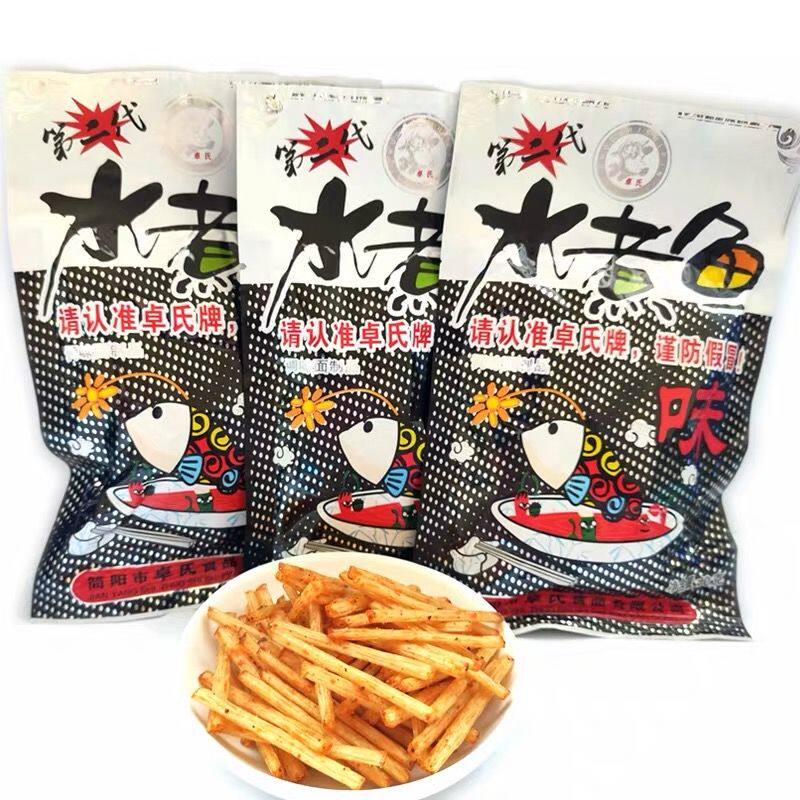 卓氏水煮鱼辣条8090童年经典怀旧儿时零食小吃面筋制品