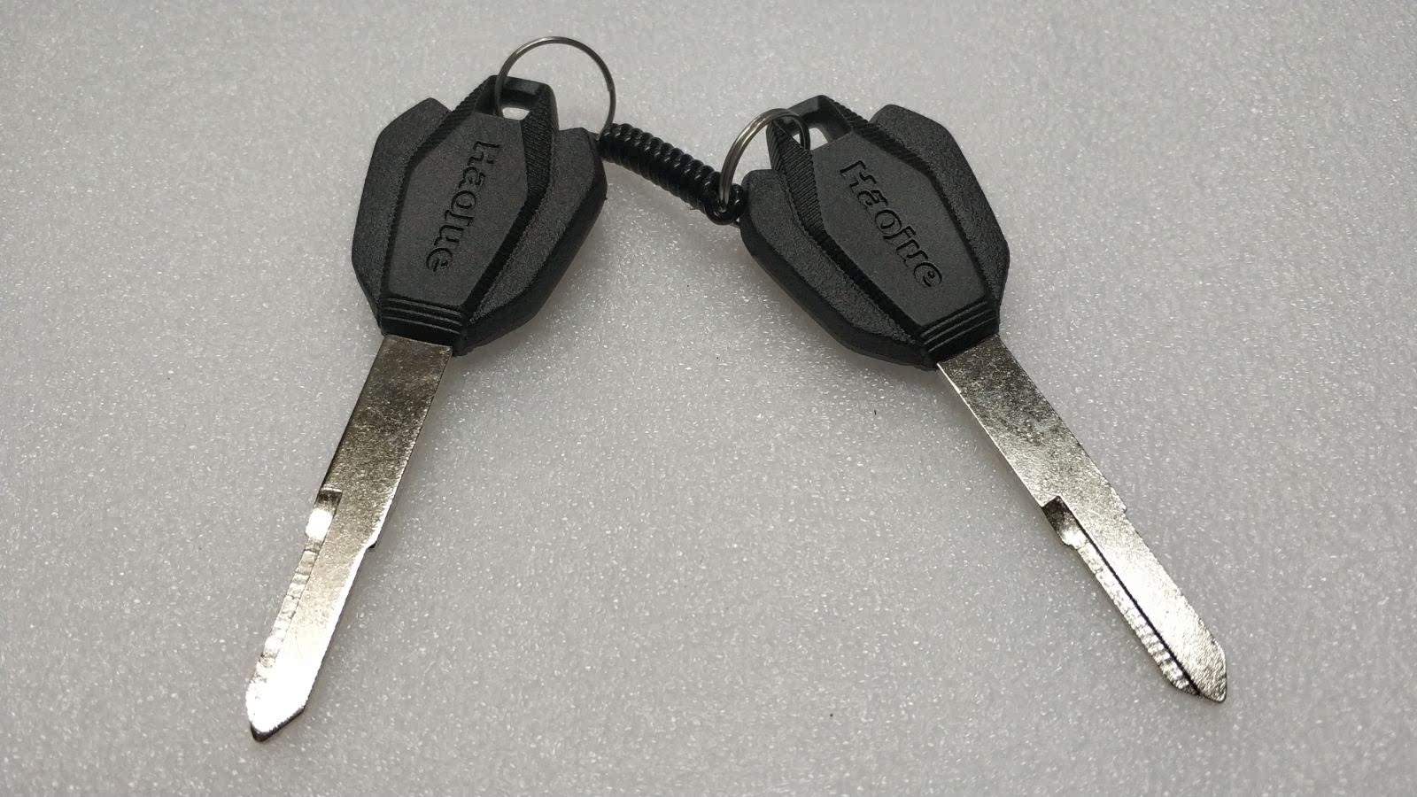 钥匙适用于豪爵摩托车dr150hj15010c空白模子dr160配件摩托车钥匙