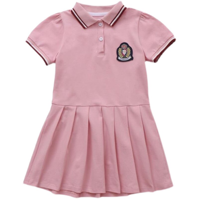 幼儿园园夏装学院风儿儿童毕业服装夏季短袖班服校服
