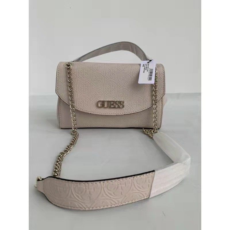 欧美guess新款时尚单肩链条女包大容量简约斜跨小方包