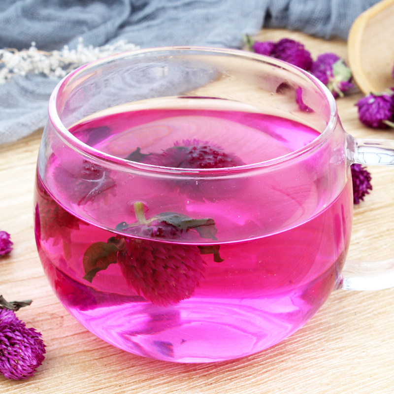 千日红花茶千日红茶千日紫正品特级干花草茶叶美容美白泡茶泡水