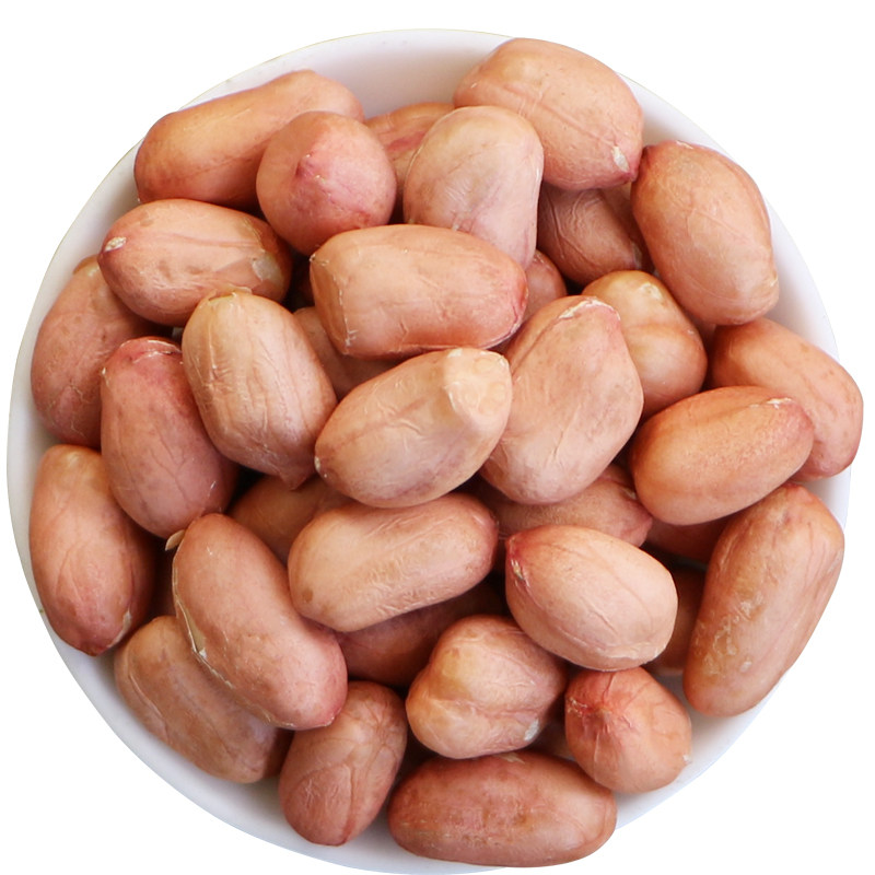 夏时屿大粒花生米生的新货花生仁去壳花生原味散装490克 - 夏时屿商城