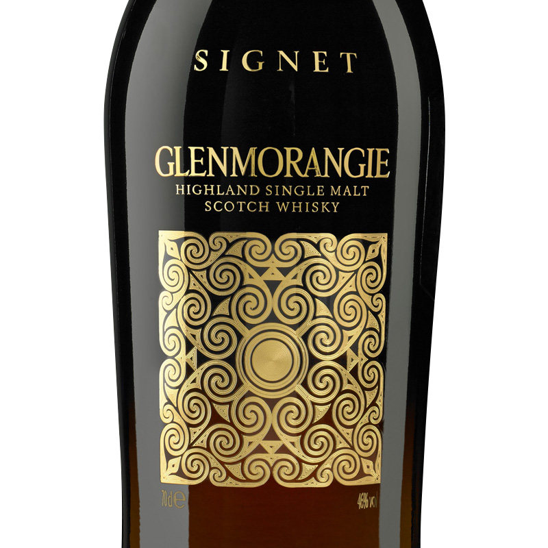 进口洋酒glenmorangiesignet格兰杰稀印单一麦芽苏格兰威士忌威士忌