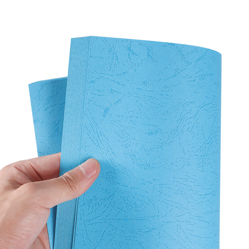 皮纹装订封面面纸复印纸标书装机卡纸压痕彩色皮纹纸