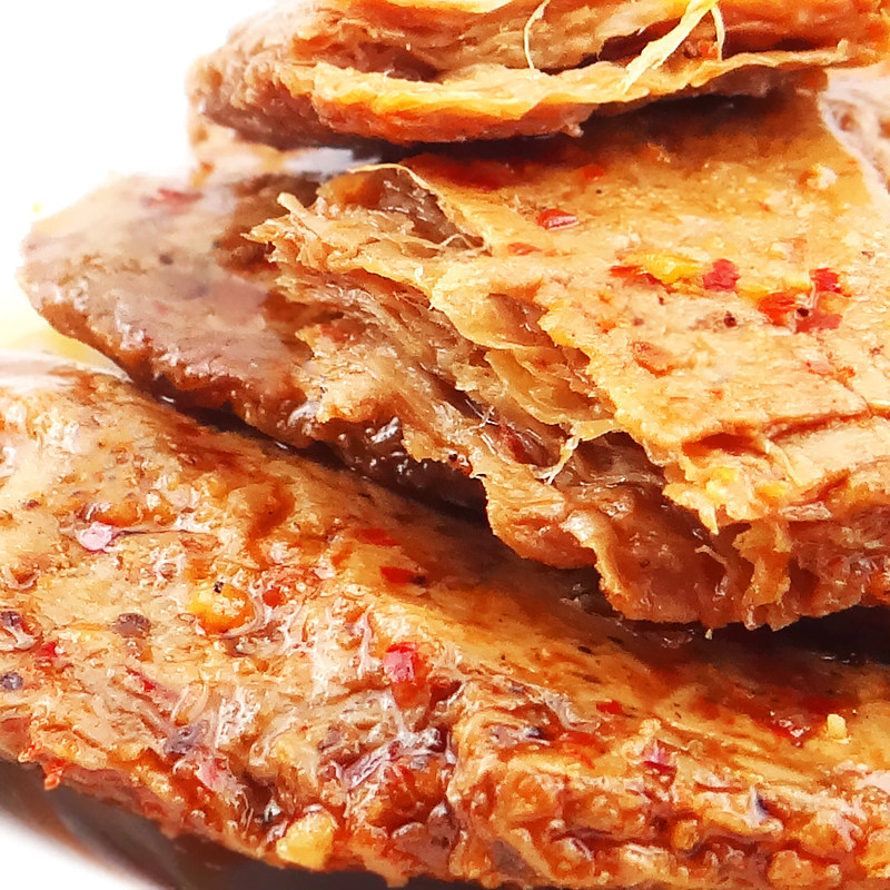 好味屋手撕素肉排香辣素肉豆腐干豆制品湖南特产休闲零食26g*20包