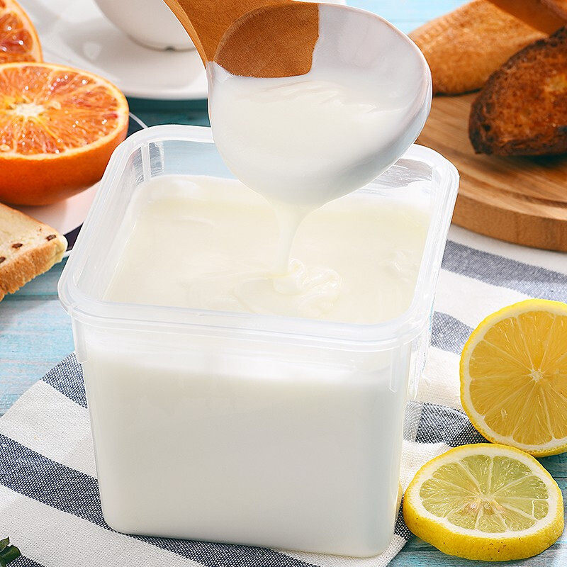 西域酸奶1kg家庭大桶网红水果捞老酸牛奶孕妇酸奶