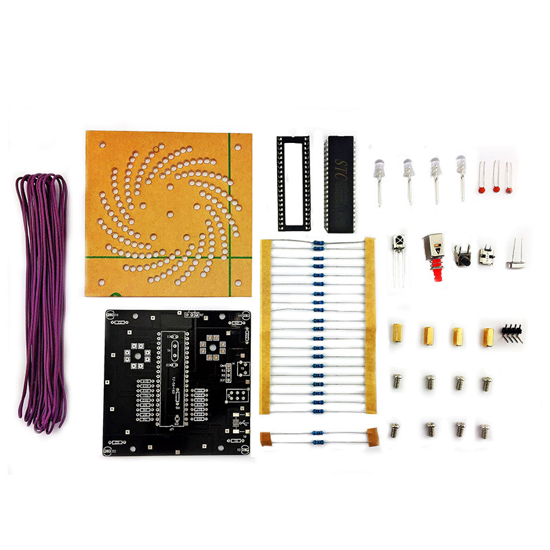 电子制作套件广州塔小蛮腰leddiy电子制散件tj56163diy套件