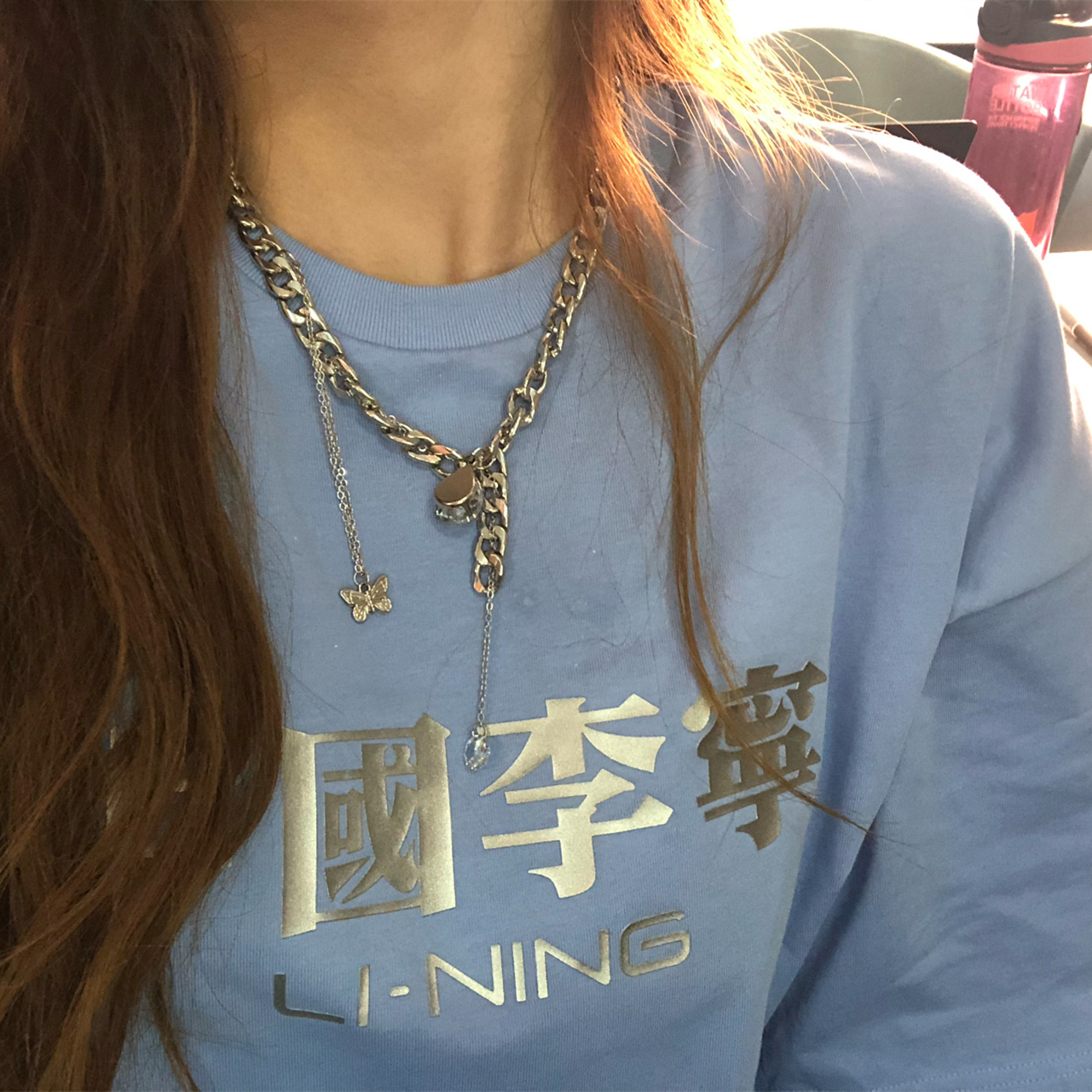 中国李宁短袖男刺绣2022新款早春潮流宽松文化衫T恤女半袖AHSR923