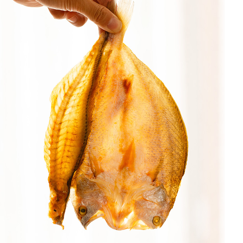 包邮新鲜淡晒大黄鱼福建特产直晒大黄黄瓜鱼干黄鱼