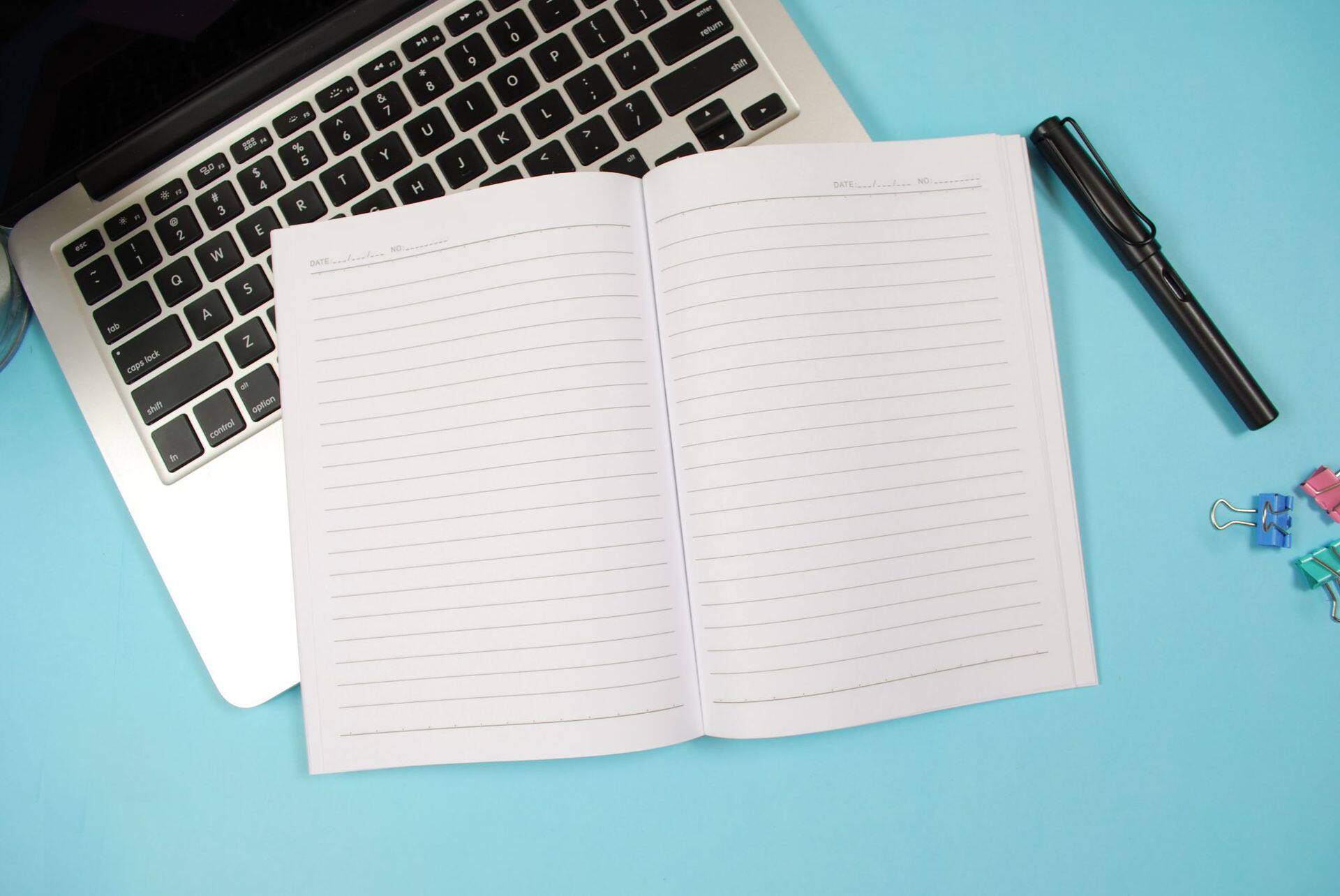 腾盛a4a5b5办公软抄笔记本胶装抄本商务笔记本