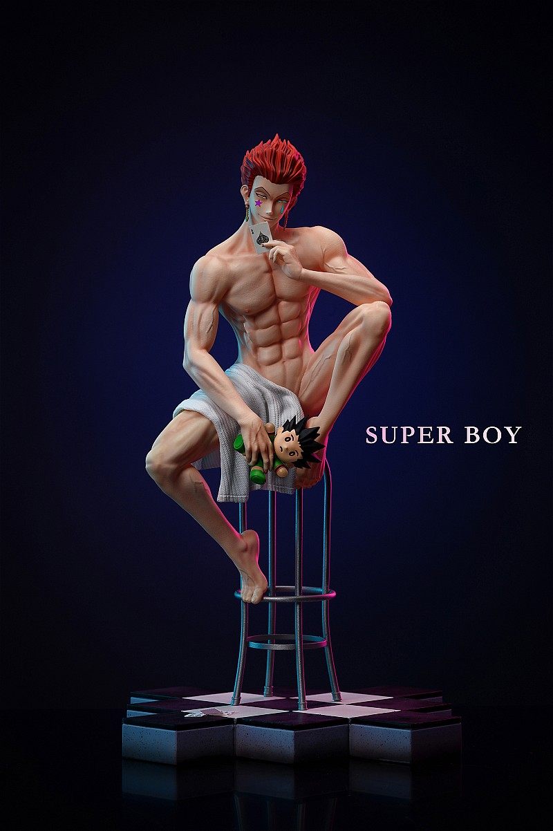 superboy出浴美男子西索手办雕像手办