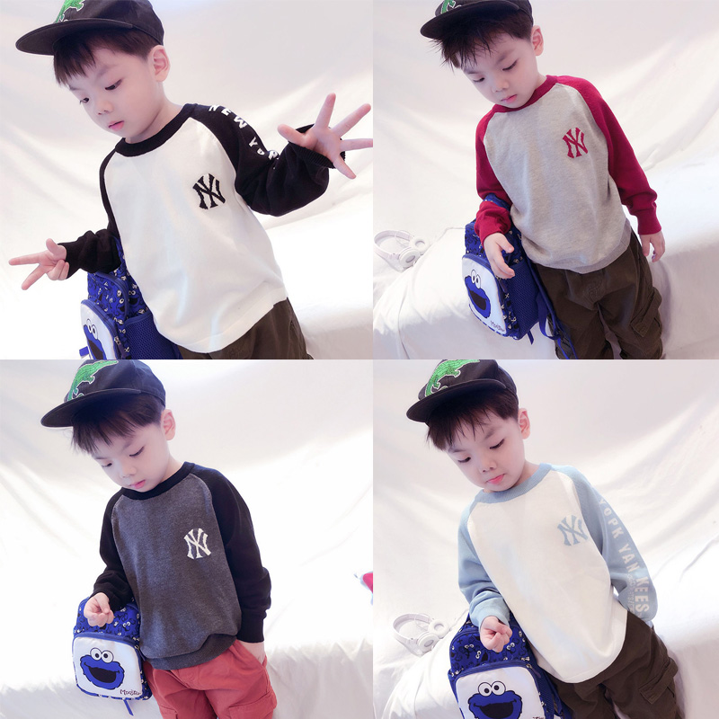 春秋冬款儿童毛衣男童2-9岁针织毛衣 宝宝中大童内搭毛衣衫潮洋气