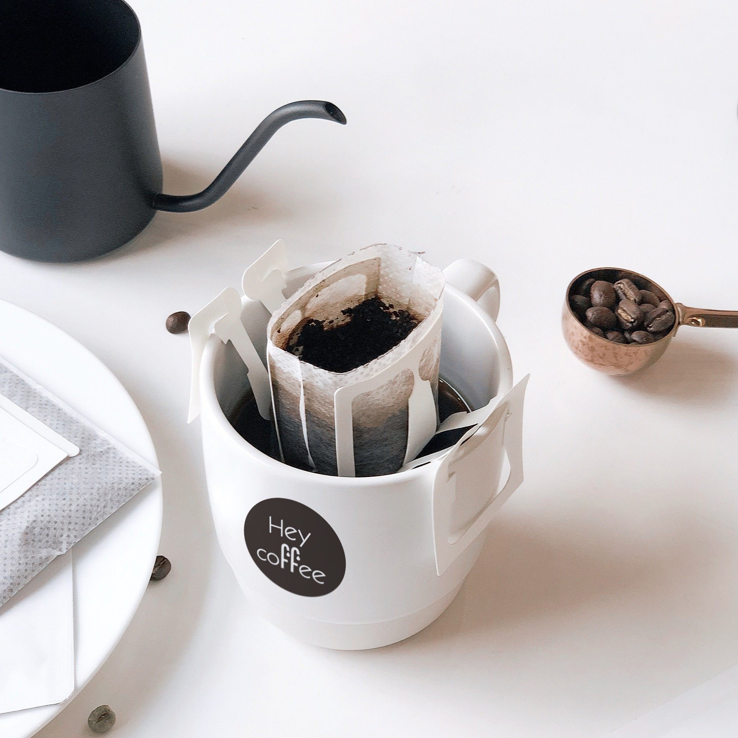 咖啡挂耳heycoffee精选精品五国风味新鲜烘焙现磨研磨咖啡粉