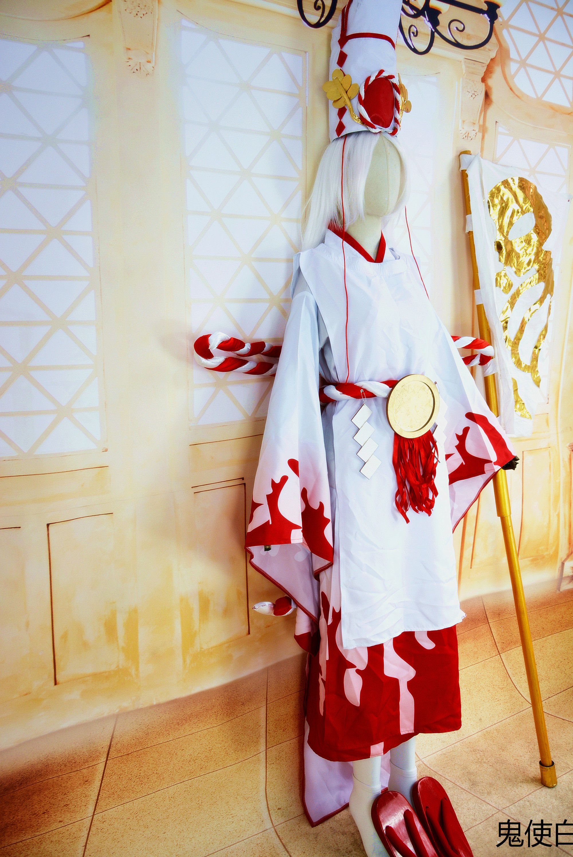 出租阴阳师鬼使白黑cos服装cosplay动漫游戏卡通道具和服男女