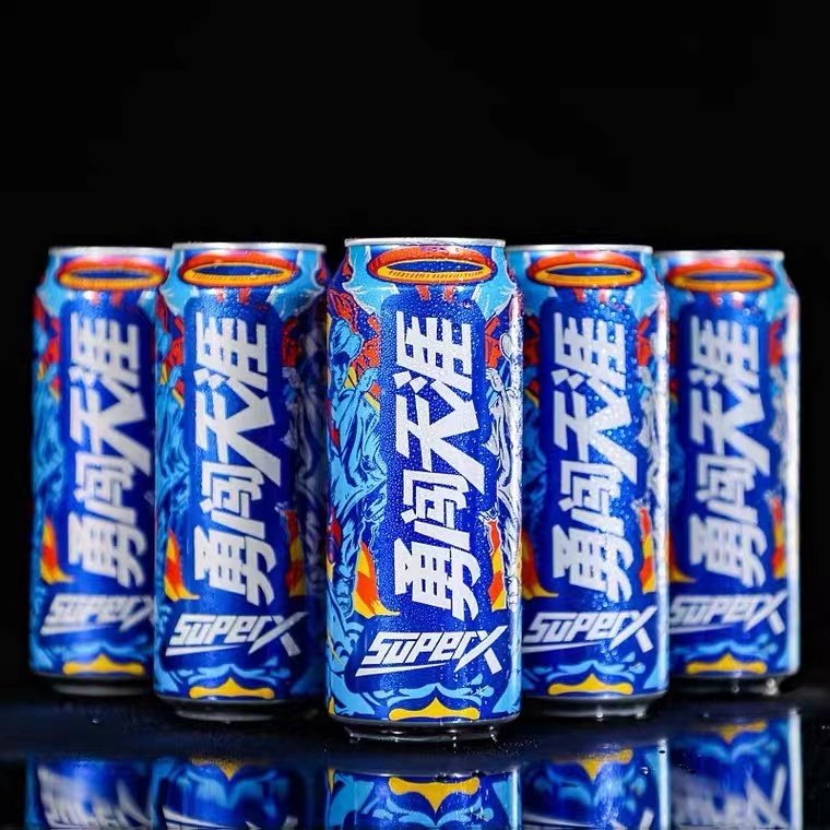 新货2022年2月雪花勇闯天涯500ml12听整箱superx啤酒