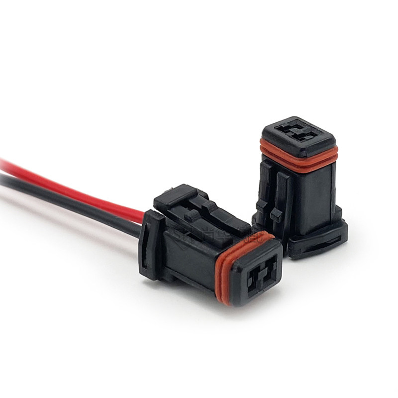 2-21哈弗h6传感器插头2孔连接器