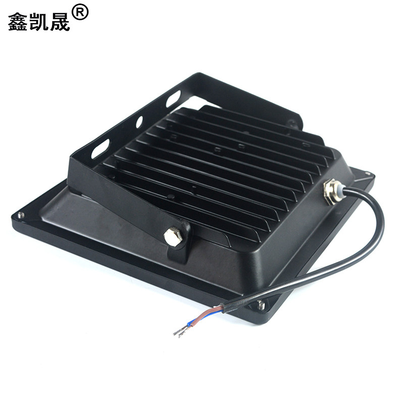 dc12v24伏低压led户外防水10w广告牌射灯36v高亮工地太阳能投光灯