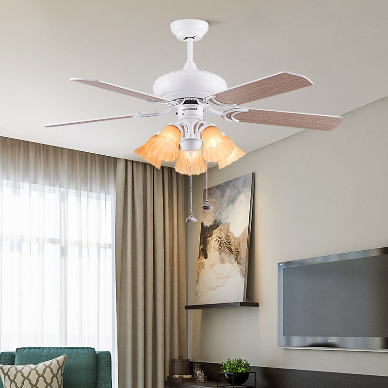 风扇吊灯永怡御风客厅电扇美式家用现代简约餐厅1096吊扇